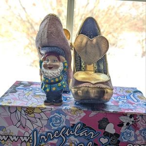 RARE Irregular Choice Gnome Character Heels